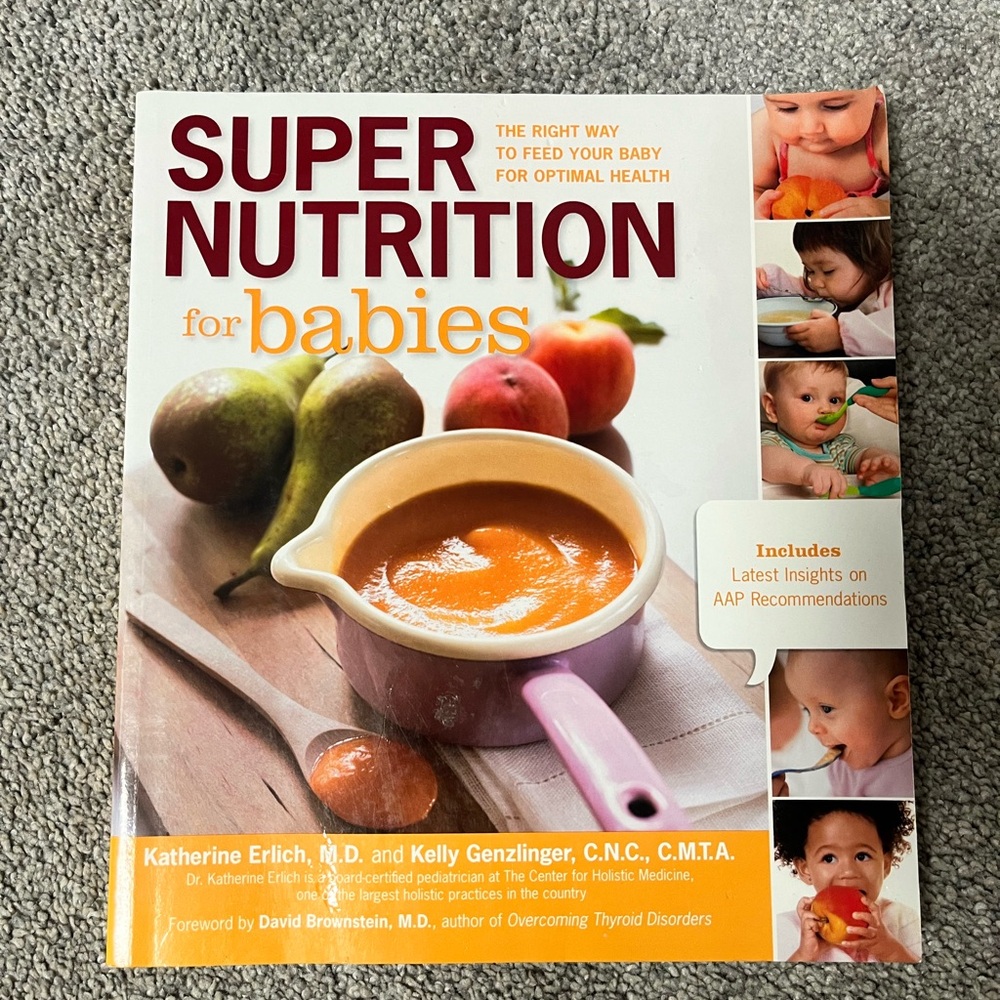 Super Nutrition for Babies - 3 Book Minimum